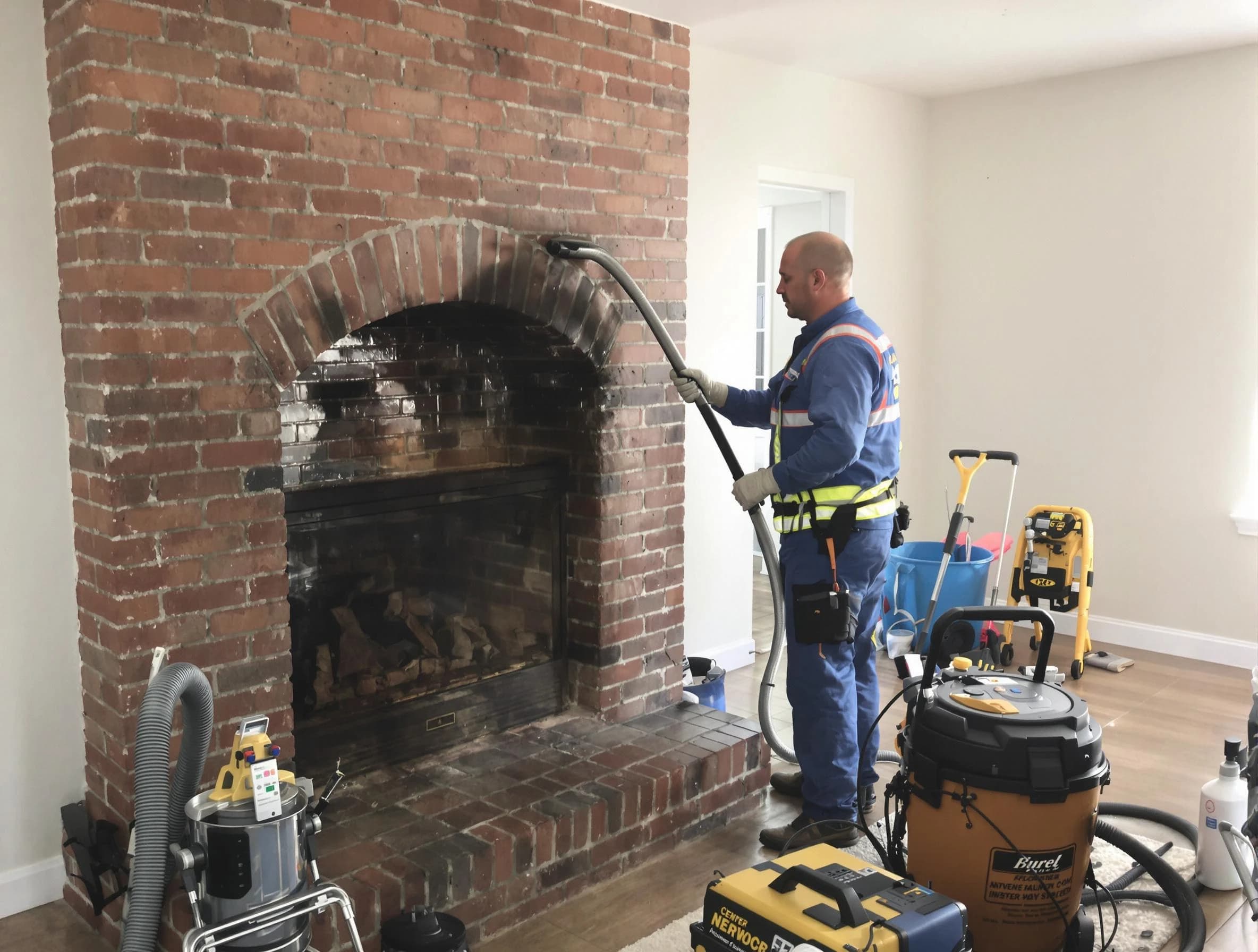 Stonegate Chimney Sweep expert performing detailed chimney sweep in Stonegate, CO