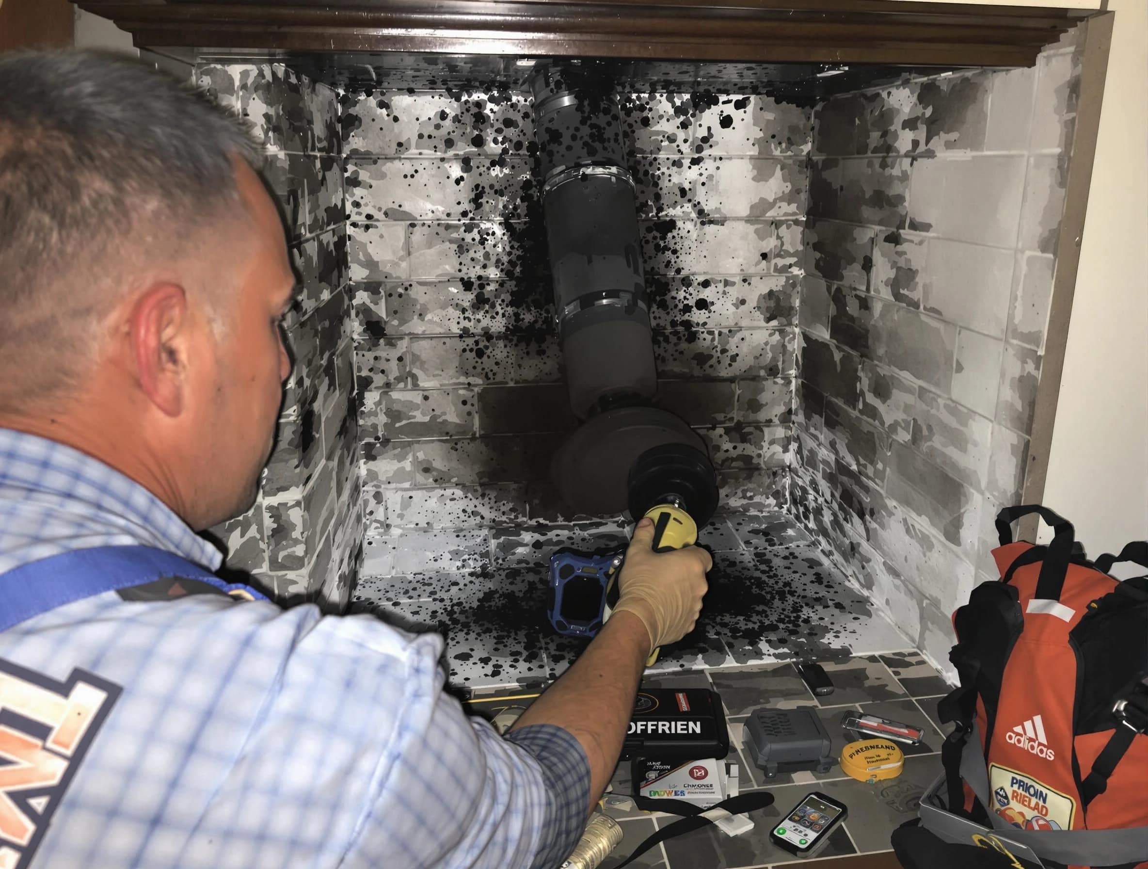 Creosote removal service by Stonegate Chimney Sweep in Stonegate, CO